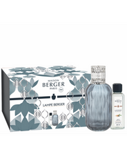 Lampe Berger - Collezione QUINTESSENCE - Blu (con 250ml Blé d’Or)