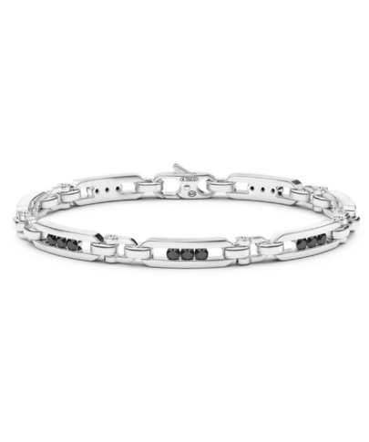 Bracciale Zancan Targa e Pietre Nere