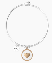 Bracciale Rigido Kidult Mamma con Ciondolo