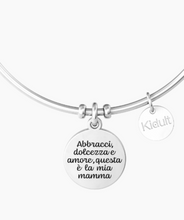 Bracciale Rigido Kidult Mamma con Ciondolo